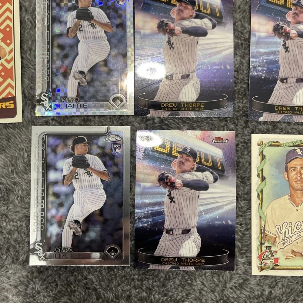 Chicago White Sox 37 Card Lot - Rookies, Stars,‎ Inserts, Parallels